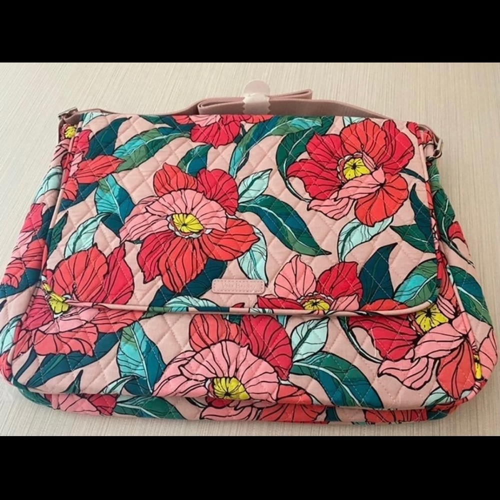 Vera Bradley Essential Messenger Bag.